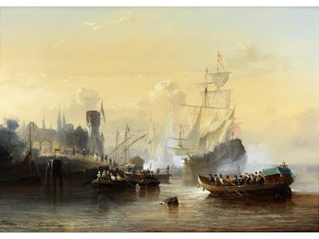 Hendrik Adolf Schaep, 1826 Mechelen – 1870 Antwerpen 